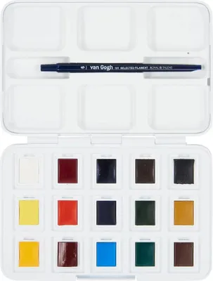 Image de Van Gogh Aquarelverf Boîte de poche Basic Kleuren