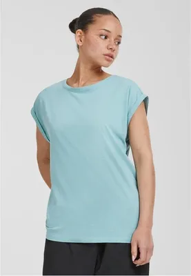 Obrázek produktu pro Dámské tričko Urban Classics Ladies Extended Shoulder Tee bluemint - 5XL