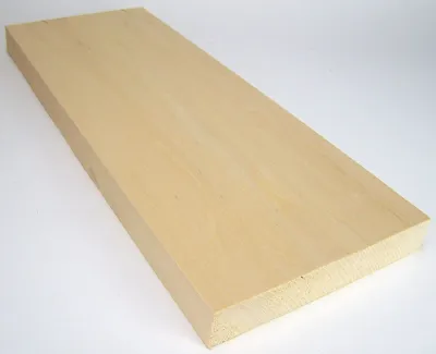 Produktbild von 1 Stück Lindenholz, unbehandelt zum Drechseln oder Schnitzen 2,5x15x40 cm