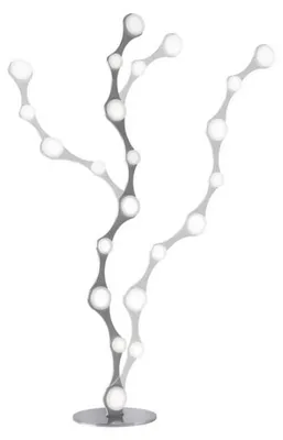 Produktbild von Sompex Indirekte LED Stehlampe SMART – dimmbare Design-Bodenlampe mit Gelenken, Wallwasher, Aluminium gebürstet, 120 cm