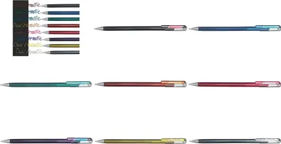 Image de Roller à encre gel Pentel scintillant Dual 0,5mm