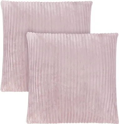 Produktbild von Aspero 2 Kissenbezüge aus Streifen-Flanell 80x80 cm