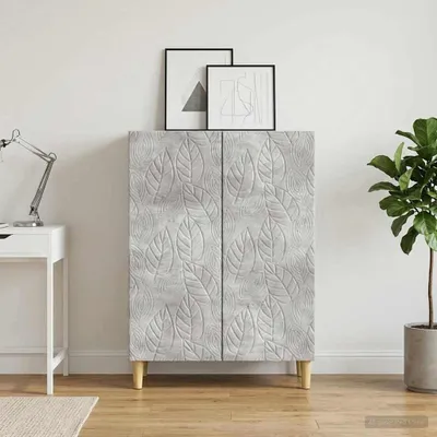 Obrázek produktu pro vidaXL Komoda, betonově šedá, 66 x 34,5 x 90 cm, dřevotřísková deska