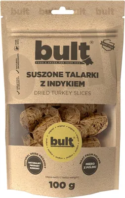 Produktbild von Bult | Kauartikel für Hunde - Putenfleisch - 100g - Getreidefrei - 93% Fleisch - Proteinreich - 100% Natürlich
