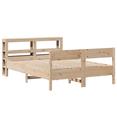 Produktbild von Massivholzbett ohne Matratze 120x190 cm Kiefernholz