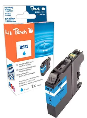 Imagen del producto de Tinta cian PI500-131 (compatible con cartuchos Brother LC-223C)