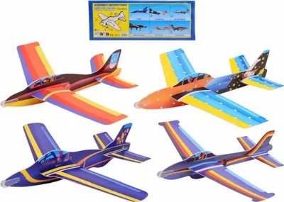 Obrázek produktu pro Pěnové letadlo Jumbo 45 cm