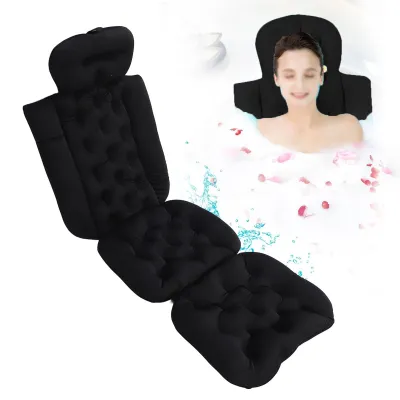 Produktbild von Ergonomisches Badkissen - Antislip Badmatte - Kopfstütze - 122 cm
