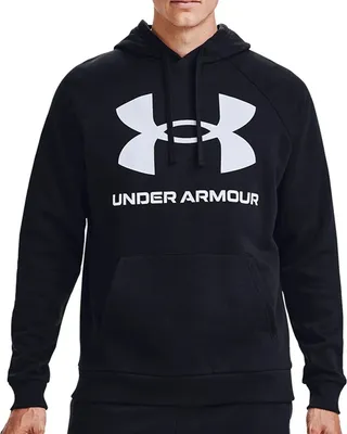 Produktbild von Under Armour Ua Rival Fleece Big Logo Hoodie HD-Schwarz 1357093-001__LG