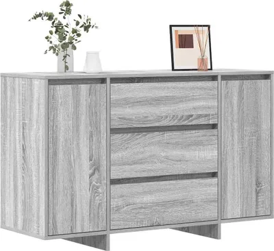Obrázok produktu pre Komoda vidaXL, sivá, Sonoma, 120 x 41 x 75 cm, drevotrieska