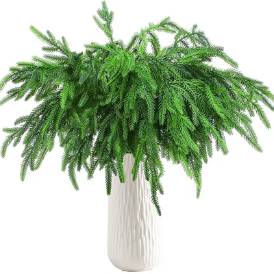 Künstliche Tannenzweige, 16 Stk., 45 cm, Weihnachtsdeko