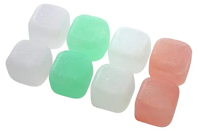 Image de Lot de 8 glaçons réemployables en plastique Multicolore Fackelmann