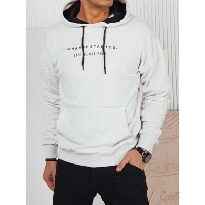 Imagen del producto de Sudadera para hombre DSTREET BX5724, color gris, talla M