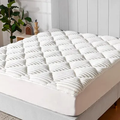 Produktbild von Novilla Fleece-Matratzenauflage 140 x 190 cm, 5 cm dick, mit Memory-Schaum