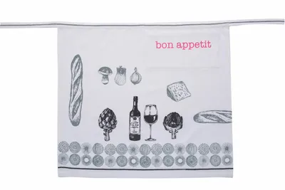 Produktbild von Bistroschürze Bon Appetit Schürze Baumwolle Overbeck And Friends Kochschürze
