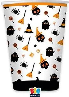 Obrázek produktu pro Kelímek "Halloween", 250 ml, papír, 6 ks/balení, 2370076317