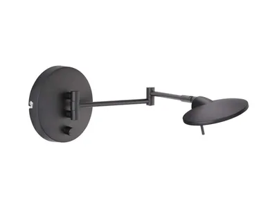 Immagine prodotto di Trio Leuchten - Applique moderne nere orientabili incl. LED - Kazam | soggiorno | camera da letto | cucina - acciaio organico - | (non sostituibile) LED