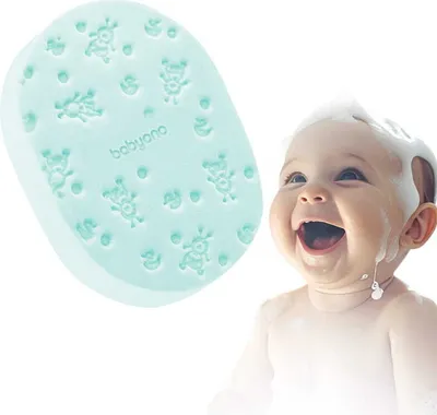 Image de BABYONO Éponge de lavage - menthe