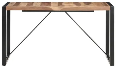 Obrázok produktu pre vidaXL Jedálenský stôl 140x70x75 cm z masívneho dreva