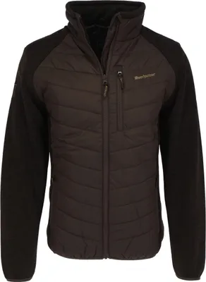 Produktbild von DEERHUNTER Moor Jacke wattiert mit Strick Brown Leaf M