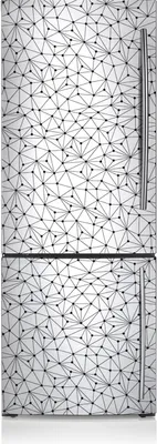 Produktbild von Dekoration Kühlschrank Aufkleber Magnete Küche Kühlschrankmagnete 60x180 cm - Linien und Punkte