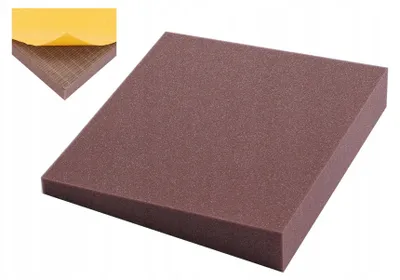Produktbild von Apama Akustikpaneel Braun Selbstklebend 25x25x5 cm