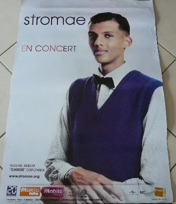 Obrázok produktu pre Stromae - Naživo - PLAKÁT - 70x100 cm