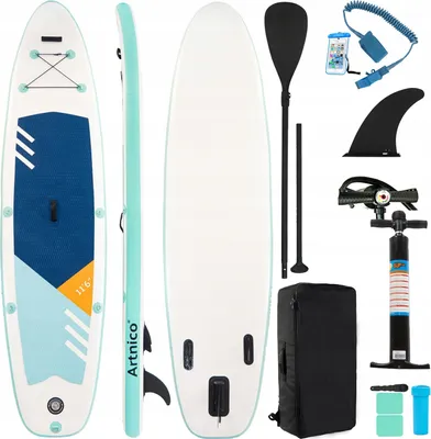 Produktbild von Sup 350Cm Aufblasbares Brett Mit Zubehör Anti-Rutsch Und Leicht Zu Transportieren