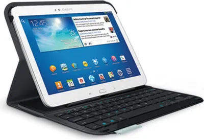 Produktbild von Logitech 920-005811, QWERTY, Englisch, US International, Schwarz, Kabellos, Bluetooth, Android 4.2