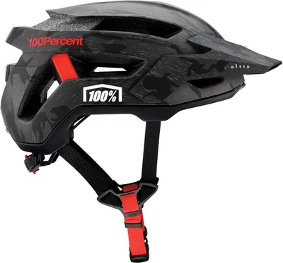 Image de Casque 100 pour cent Altis CPSC/CE Camo - noir - taille S-M (55-59 cm)