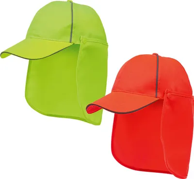 Produktbild von KOLJA UV-CAP mit Nackenschutz Größe orange