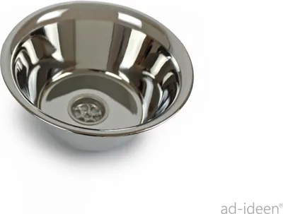 Image de Évier en acier inoxydable Camping Évier Lave-linge 20cm Ø Véhicule de glace Camping-car 200 mm