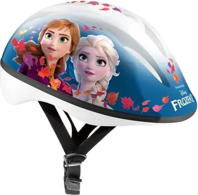 Image de Casque Vélo Reine des Neiges II, Taille 54-60 cm, Noir, Structure EPS, Coque ABS