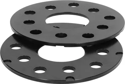 Productafbeelding van 2 stuks wielafstanders van aluminiumlegering, 5 mm / 0,20 inch, voor auto's. Naafgecentreerde adapters, vervanging voor Seat