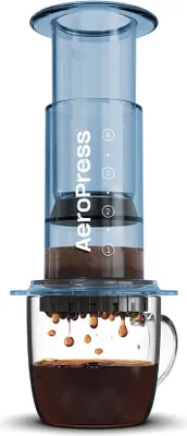 Immagine prodotto di AeroPress® Clear Blue Coffee Press Bestbrew