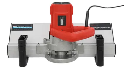 Zdjęcie produktu dla Maszyna do cięcia płytek, moc 1200W, ergonomiczna konstrukcja, czerwona