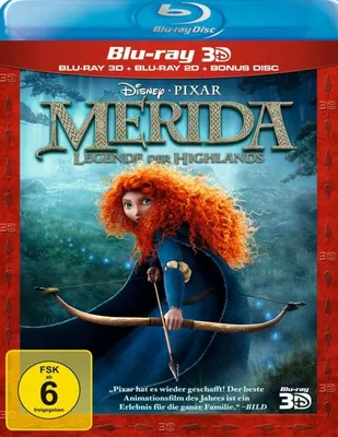 Produktbild von Merida - Legende der Highlands [Blu-ray 3D+2D]