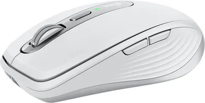 Zdjęcie produktu dla Logitech 910-006216, Po prawej stronie, Laser, Bluetooth, 4000 DPI, Szary