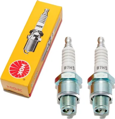 Produktbild von NGK Zündkerzen Set 2x B7HS Zündkerze, 12,7mm Kurzgewinde Ø 14,0mm, 2792 / 5110