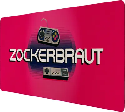 Produktbild von Zockerbraut Schreibtischunterlage 89x40cm XXL Mauspad