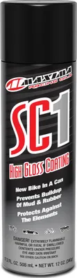 Immagine prodotto di Maxima SC1 Clear Coat Spray al Silicone Trasparente per Moto, Bici, Auto e Scooter, 508 ml