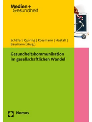 Zdjęcie produktu dla Gesundheitskommunikation im gesellschaftlichen Wandel