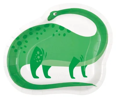 Produktbild von Dinosaurier blau & grün 8 Formteller Dino