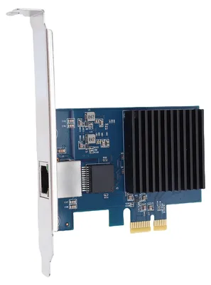Zdjęcie produktu dla Karta sieciowa 10G PCIe z portem RJ45 – adapter RTL8127 PCI Express Gen 4 x1 do 10 Gigabit Ethernet dla systemu Linux
