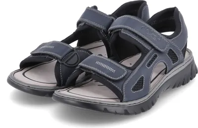 Produktbild von Rieker Herren Outdoor-/ Trekking-Sandalen Blau Synthetik Größe: 44