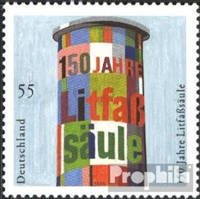 Produktbild von Briefmarken BRD (BR.Deutschland) 2005 Mi 2444 (kompl.Ausg.) postfrisch Litfaßsäule