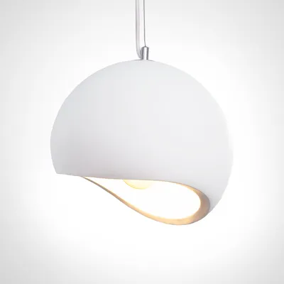 Produktbild von Pendelleuchte, E27, Lampe Für Wohnzimmer Esszimmer Küche, Höhenverstellbar Farbe  Gips-Weiß