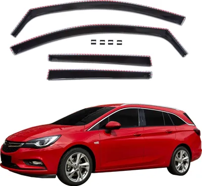 Obrázok produktu pre J&J Automotive | SCOUTT Okenné deflektory pre Opel Astra K 2015-2021 4ks