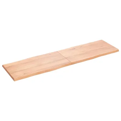 Image de vidaXL Plateau de table 180x50x(2-4) cm Bois massif traité bord d'arbre