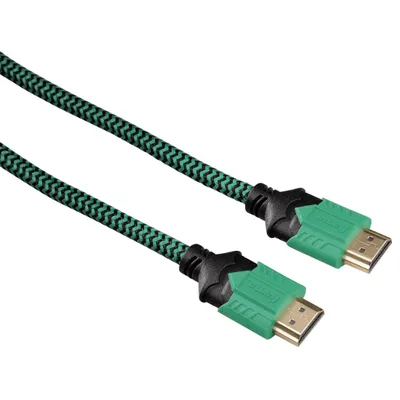 Produktbild von Hama 00115580, 2,5 m, HDMI Typ A (Standard), HDMI Typ A (Standard), 4096 x 2160 Pixel, 3D, Grün
